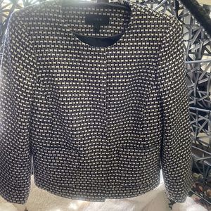 COPY - HTF Like New retail J Crew  boucle print jacket size 2